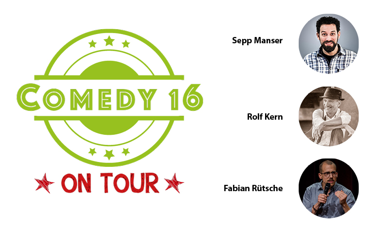 Comedy on Tour | Schwiizer Reisli
