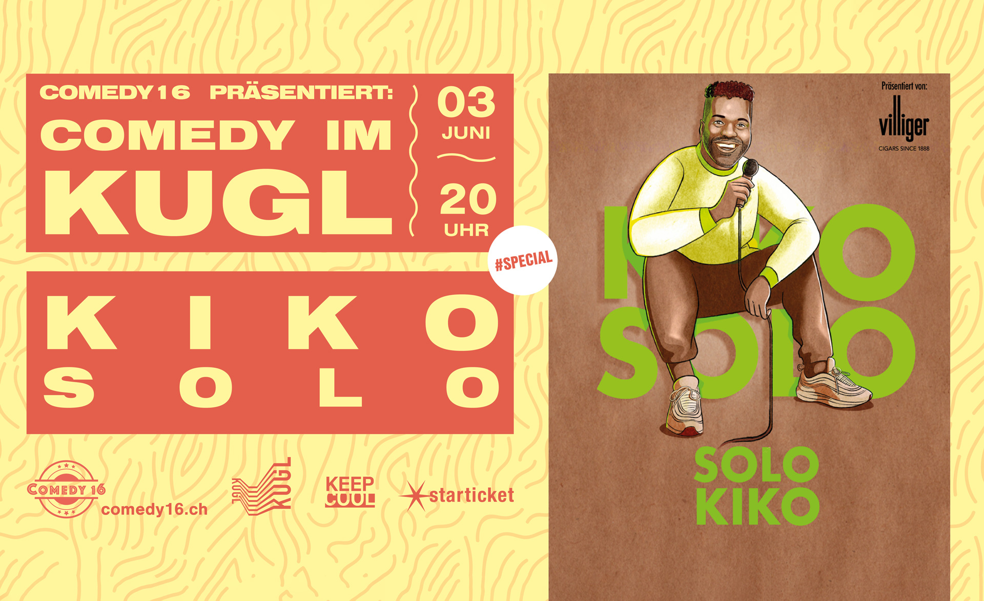 Comedy im KUGL | Kiko mit "Solo"